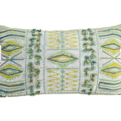 KARE Design Kissen-Kissen Desna Patchwork Grun 60X35Cm