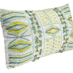 KARE Design Kissen-Kissen Desna Patchwork Grun 60X35Cm