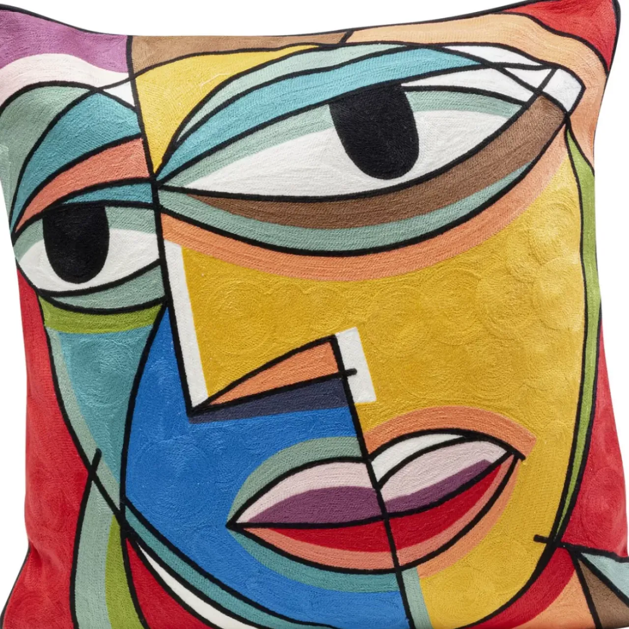 KARE Design Kissen-Kissen Faccia Arte Colore Left 50X50Cm