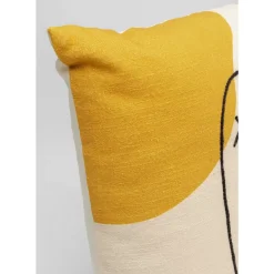 KARE Design Kissen-Kissen Face Art Multi 50X50Cm