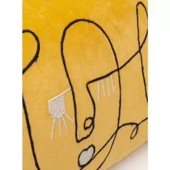 KARE Design Kissen-Kissen Face Art 60X35Cm