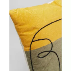 KARE Design Kissen-Kissen Face Art 50X50Cm