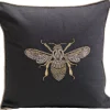 KARE Design Kissen-Kissen Glitter Bee 40X40Cm