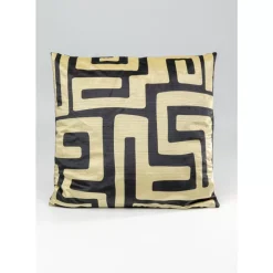 KARE Design Kissen-Kissen Labyrinth Schwarz 45X45Cm