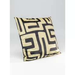 KARE Design Kissen-Kissen Labyrinth Schwarz 45X45Cm