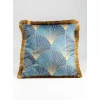 KARE Design Kissen-Kissen Leaves Fringe 45X45Cm