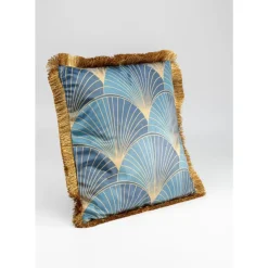 KARE Design Kissen-Kissen Leaves Fringe 45X45Cm