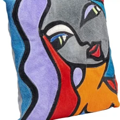 KARE Design Kissen-Kissen Monique Purple Hair 40X40Cm