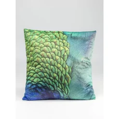 KARE Design Kissen-Kissen Peacock Feather 45X45Cm