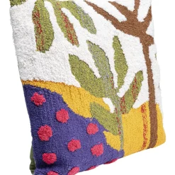 KARE Design Kissen-Kissen Tufted Trees 50X50Cm