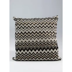 KARE Design Kissen-Kissen Velvet Zig Zag 40X40Cm