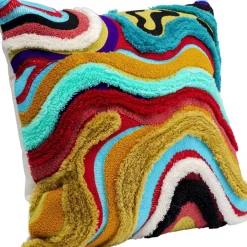 KARE Design Kissen-Kissen Waves Multi 45X45Cm