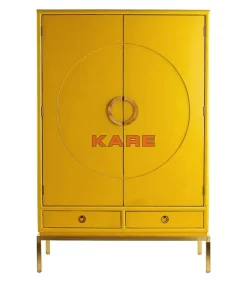 KARE Design Regale-Kleiderschrank Disk Yellow