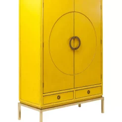 KARE Design Regale-Kleiderschrank Disk Yellow