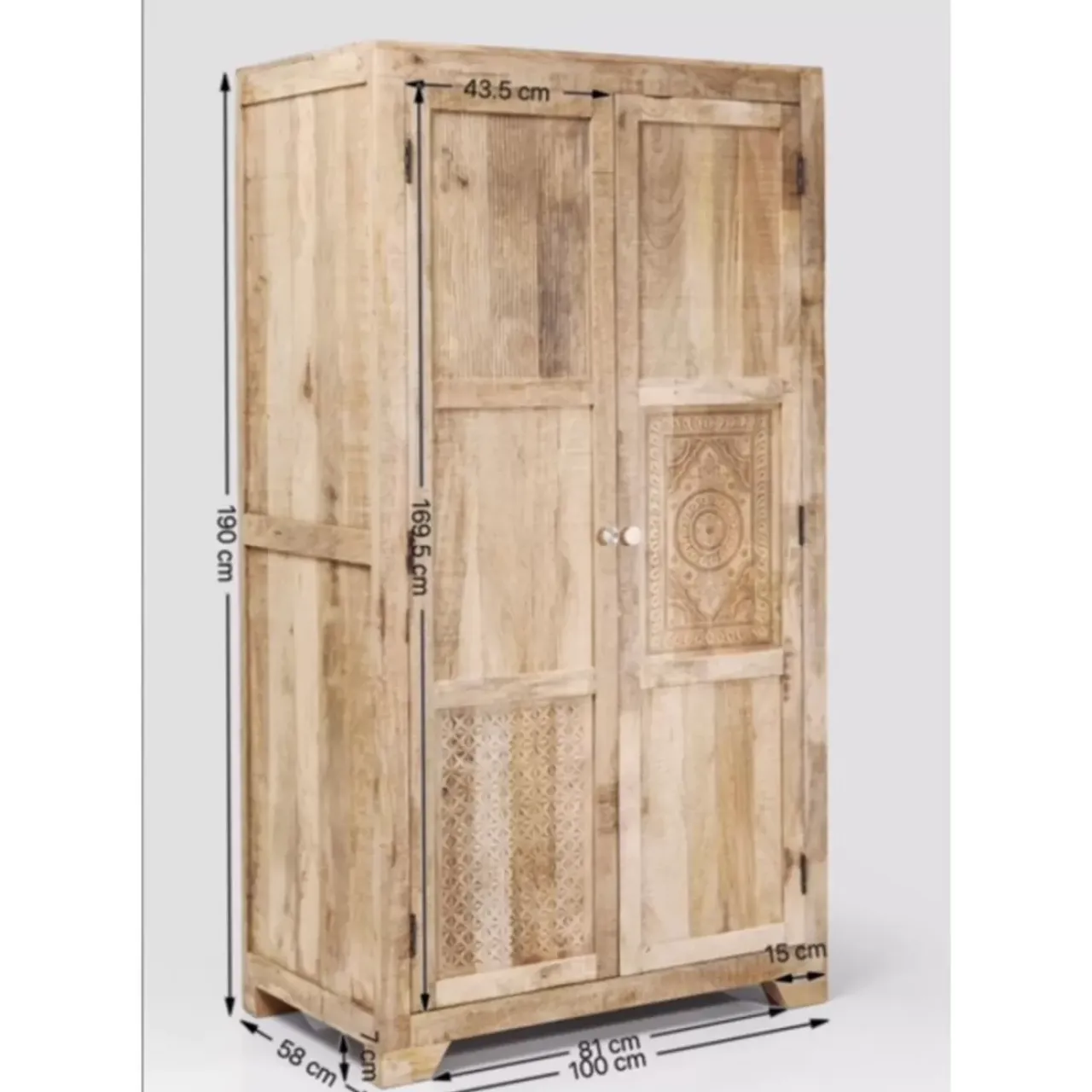 KARE Design Regale-Kleiderschrank Puro