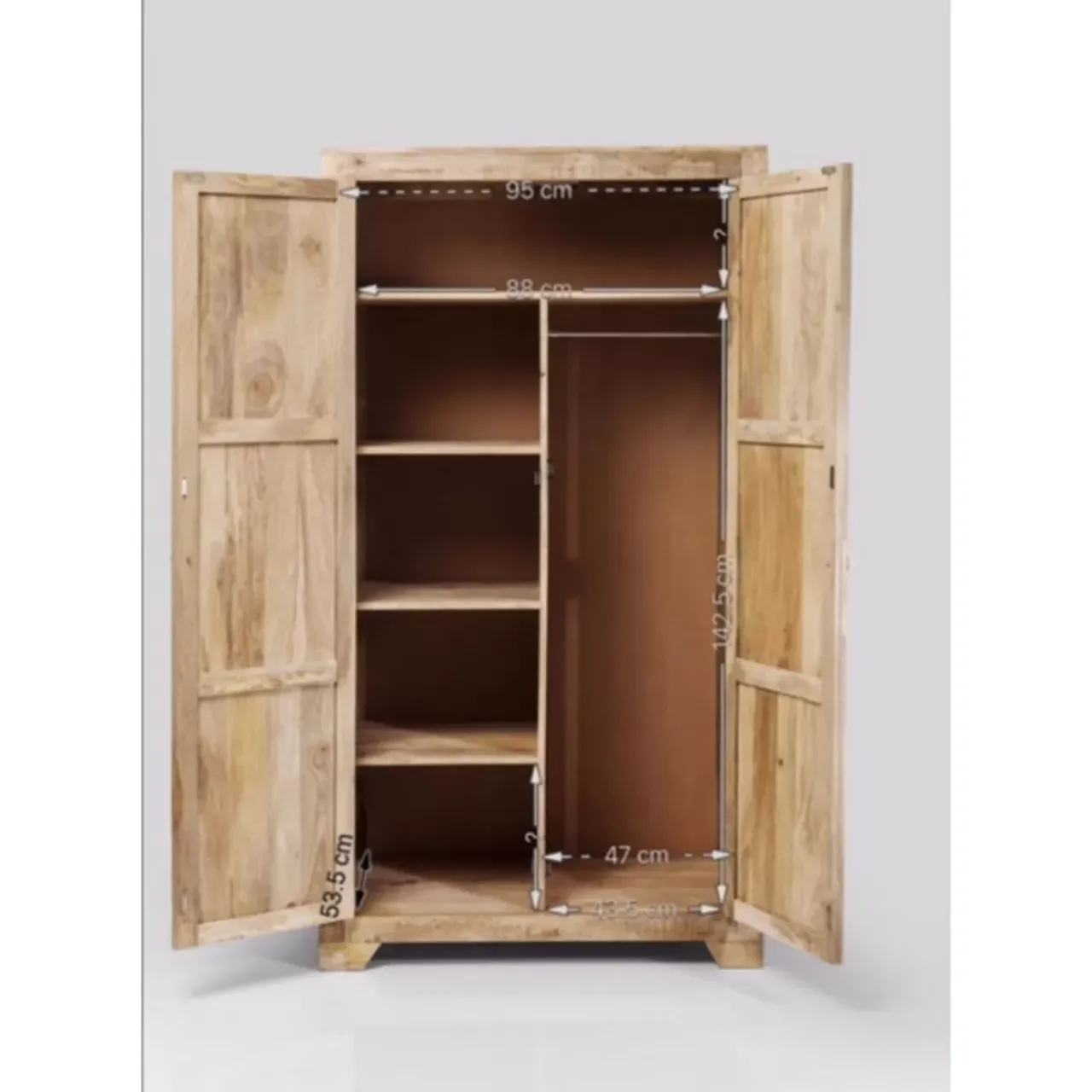 KARE Design Regale-Kleiderschrank Puro