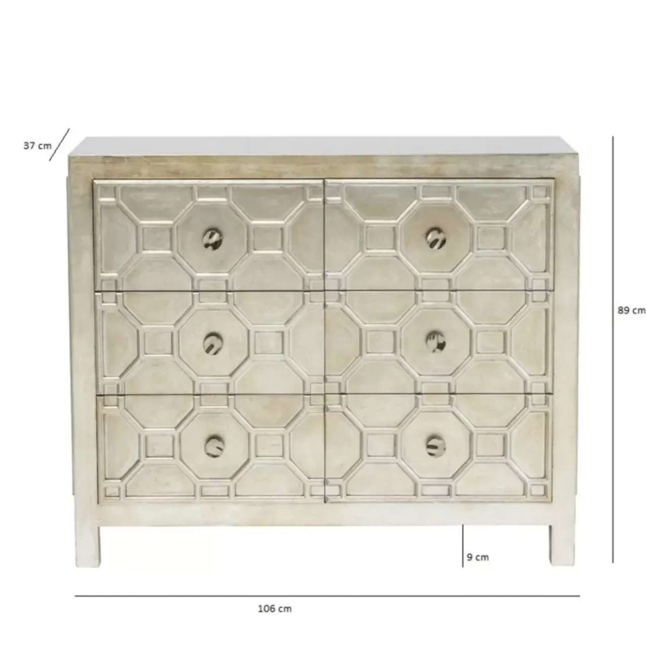 KARE Design Kommoden & Sideboards-Kommode Alhambra 108Cm