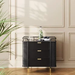 KARE Design Kommoden & Sideboards-Kommode Fence 80X80Cm