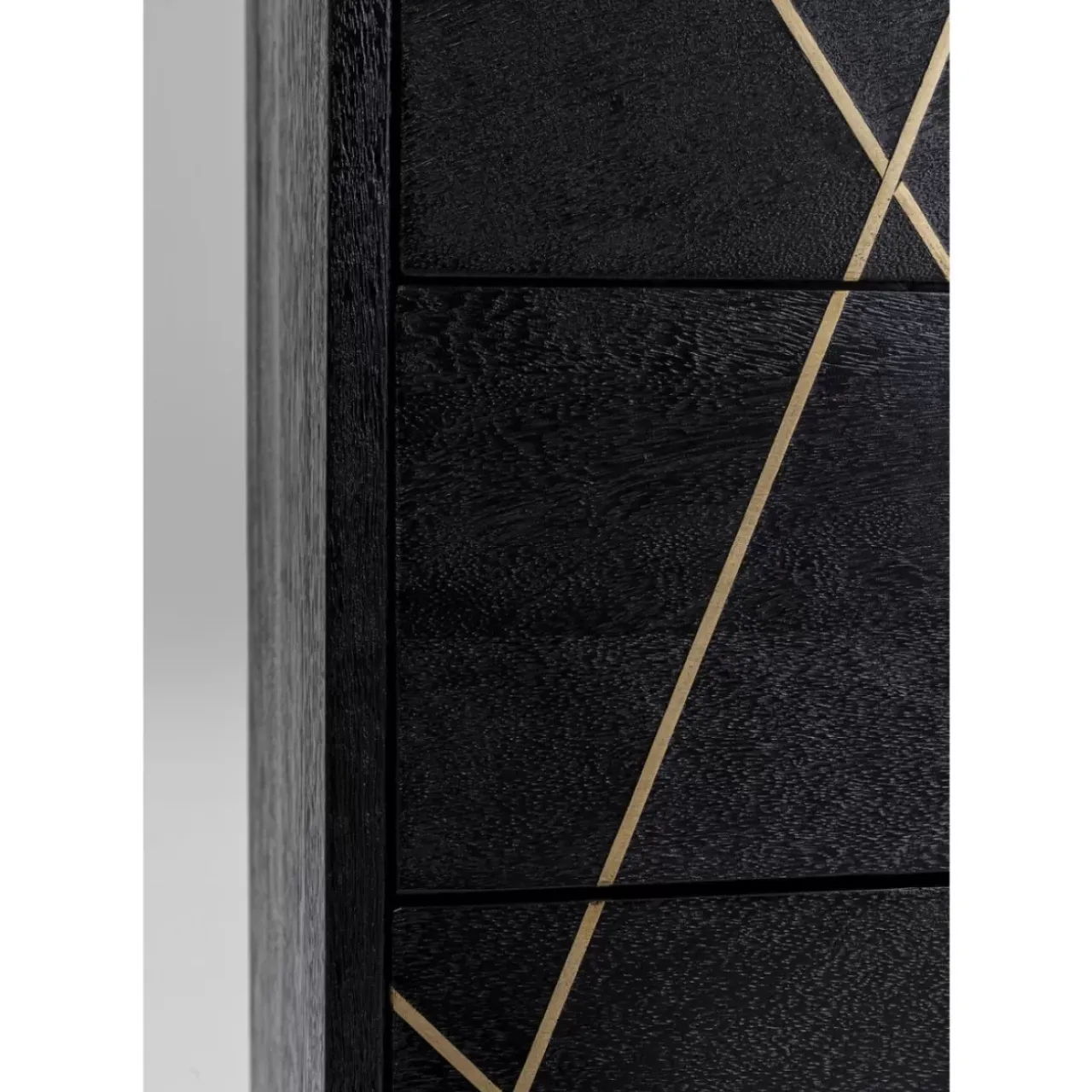 KARE Design Kommoden & Sideboards-Kommode Gold Vein 4 Schube 40X88Cm