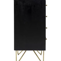 KARE Design Kommoden & Sideboards-Kommode Gold Vein 4 Schube 40X88Cm