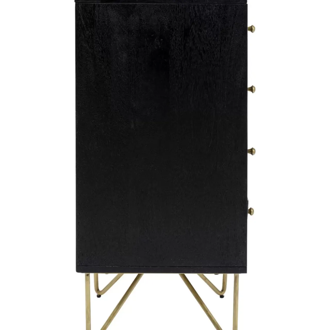 KARE Design Kommoden & Sideboards-Kommode Gold Vein 4 Schube 40X88Cm