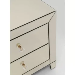 KARE Design Kommoden & Sideboards-Kommode Klein Luxury Champagne 2 Schube