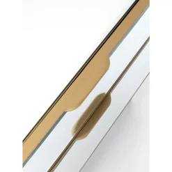 KARE Design Kommoden & Sideboards-Kommode Klein Soran Gold 49X50Cm
