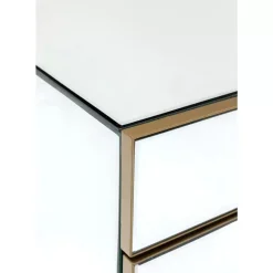 KARE Design Kommoden & Sideboards-Kommode Klein Soran Gold 49X50Cm