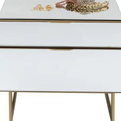 KARE Design Kommoden & Sideboards-Kommode Klein Soran Gold 49X50Cm