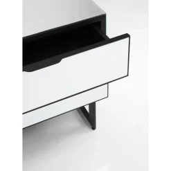 KARE Design Kommoden & Sideboards-Kommode Klein Soran Schwarz 49X50Cm