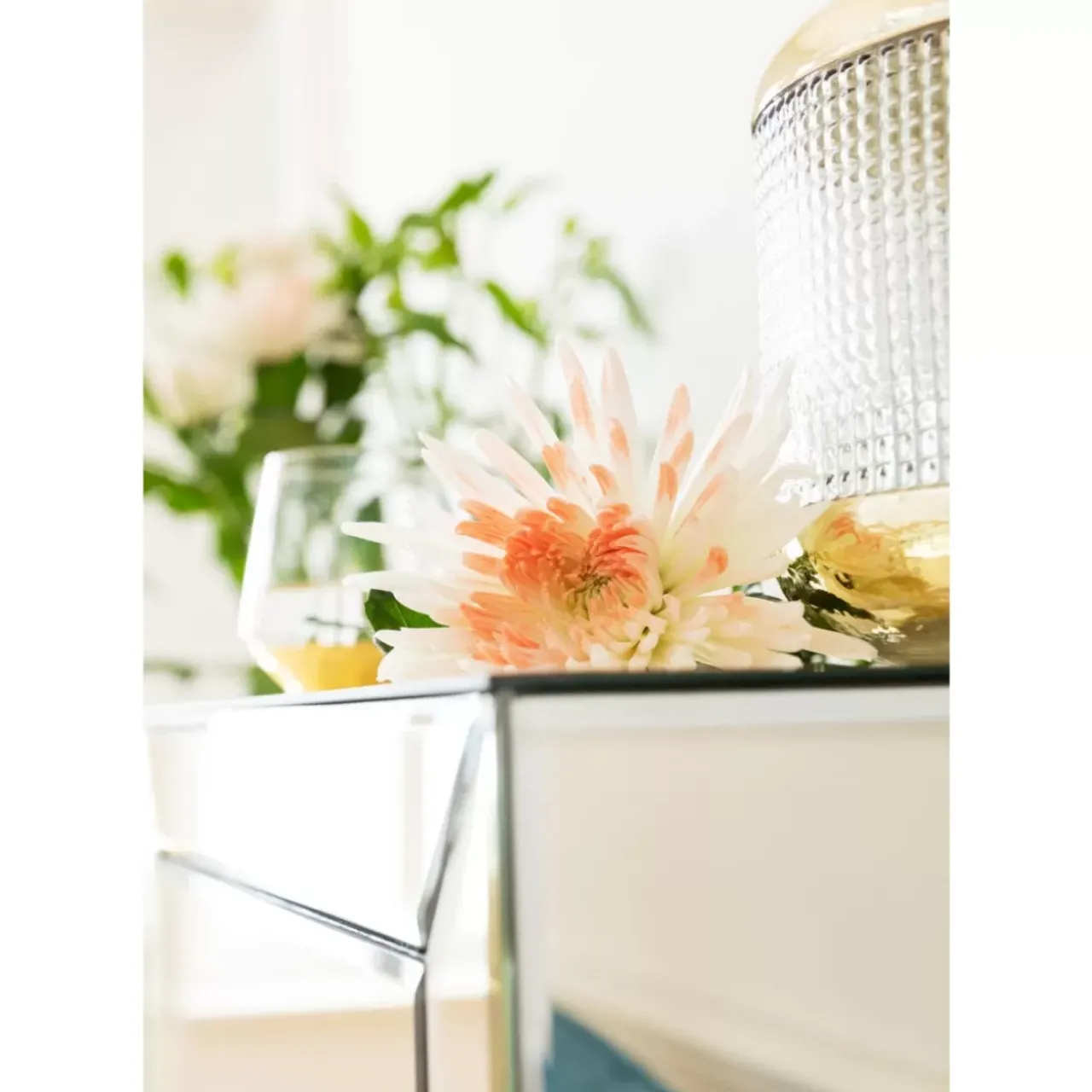 KARE Design Kommoden & Sideboards-Kommode Luxury Champagne 2-Turig 1 Schub