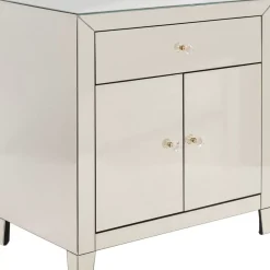 KARE Design Kommoden & Sideboards-Kommode Luxury Champagne 2-Turig 1 Schub