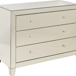 KARE Design Kommoden & Sideboards-Kommode Luxury Champagne 3 Schube