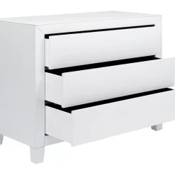 KARE Design Kommoden & Sideboards-Kommode Luxury Push 3 Schube Weiss