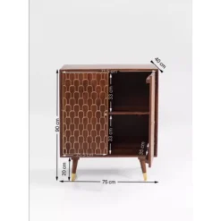 KARE Design Kommoden & Sideboards-Kommode Muskat 2 Turen