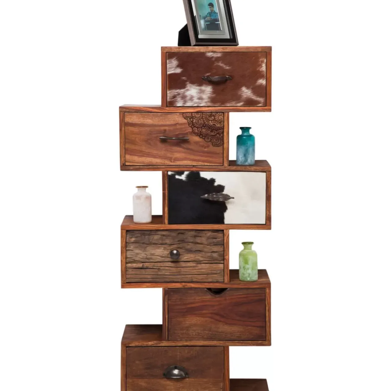 KARE Design Kommoden & Sideboards-Kommode Rodeo Zick Zack 6 Schube