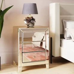 KARE Design Kommoden & Sideboards-Kommode Schmal Luxury 3 Schube