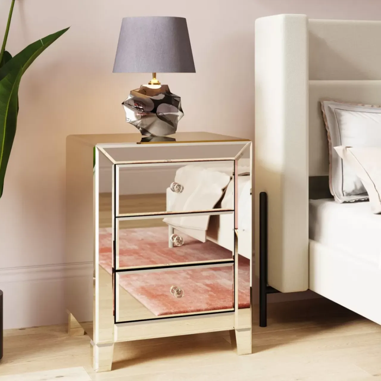 KARE Design Kommoden & Sideboards-Kommode Schmal Luxury 3 Schube