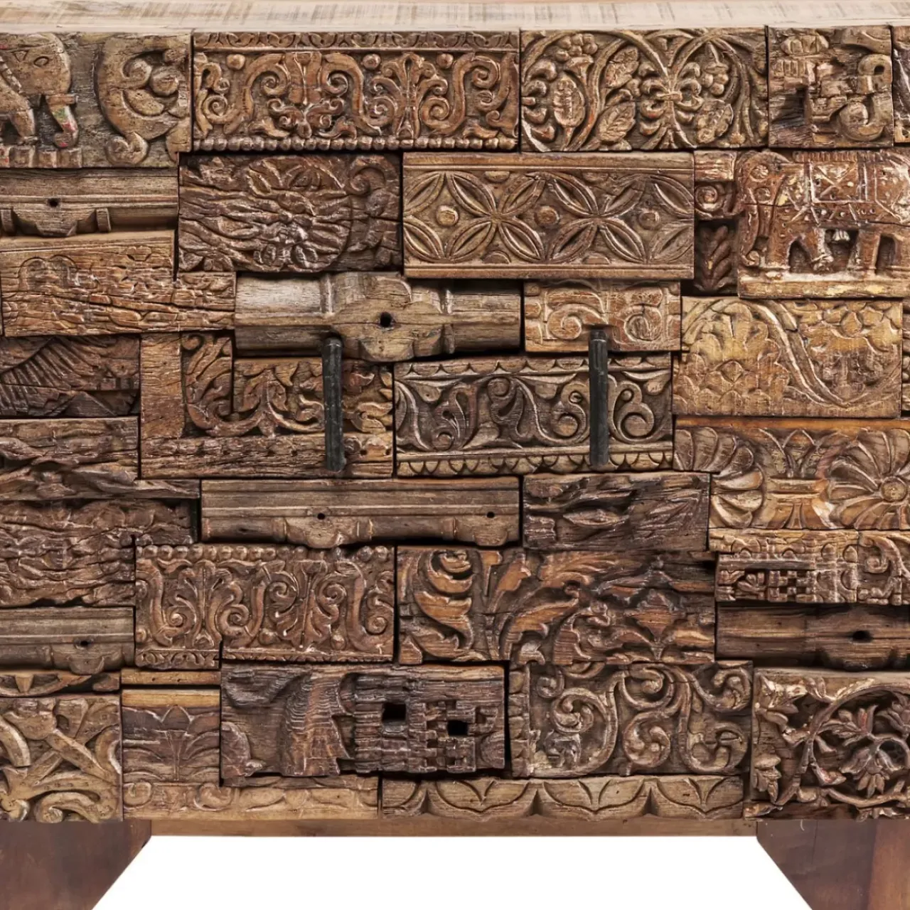 KARE Design Kommoden & Sideboards-Kommode Shanti Surprise Puzzle Nature