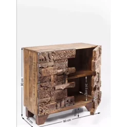 KARE Design Kommoden & Sideboards-Kommode Shanti Surprise Puzzle Nature