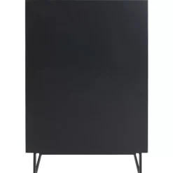 KARE Design Kommoden & Sideboards-Kommode Soran 5 Schube Schwarz 65X114Cm