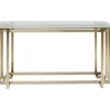 KARE Design Kommoden & Sideboards-Konsole Clara Gold 145X76Cm