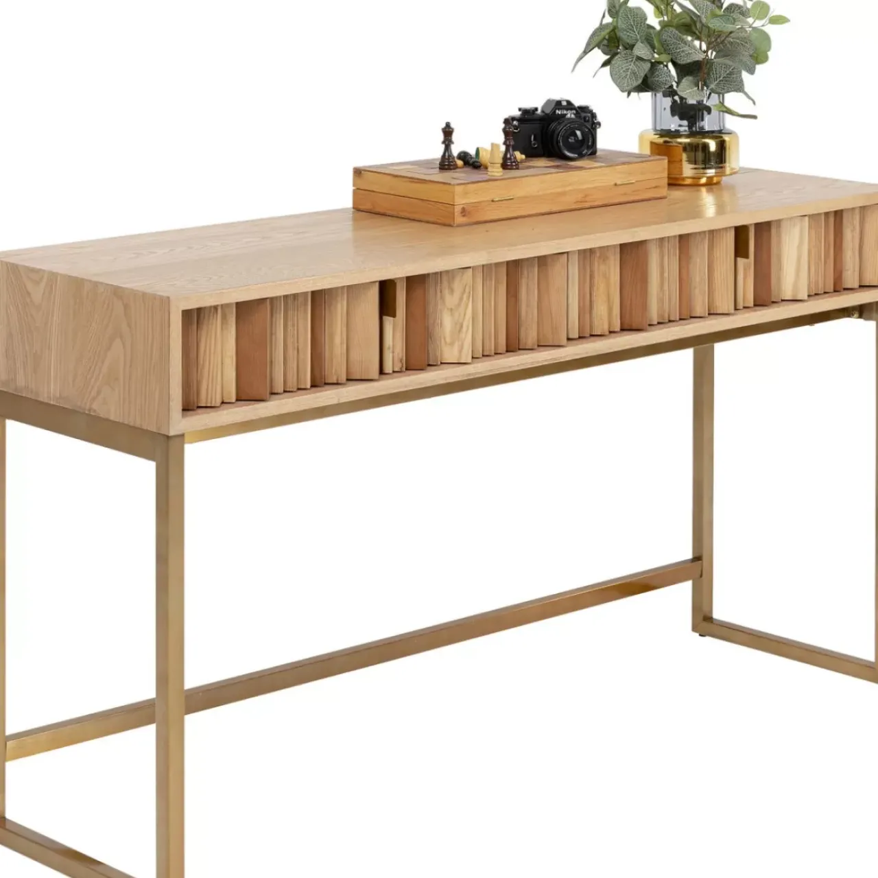 KARE Design Kommoden & Sideboards-Konsole Concertina Natur 136X40Cm