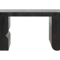 KARE Design Kommoden & Sideboards-Konsole Curve Schwarz 120X76Cm