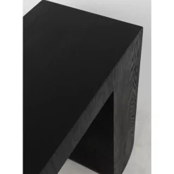 KARE Design Kommoden & Sideboards-Konsole Curve Schwarz 120X76Cm