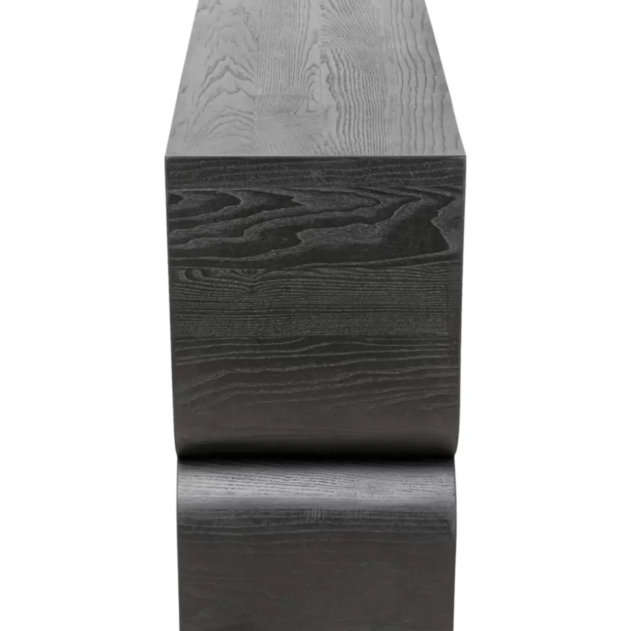 KARE Design Kommoden & Sideboards-Konsole Curve Schwarz 120X76Cm