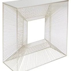 KARE Design Kommoden & Sideboards-Konsole Dimension Champagner 81X81Cm