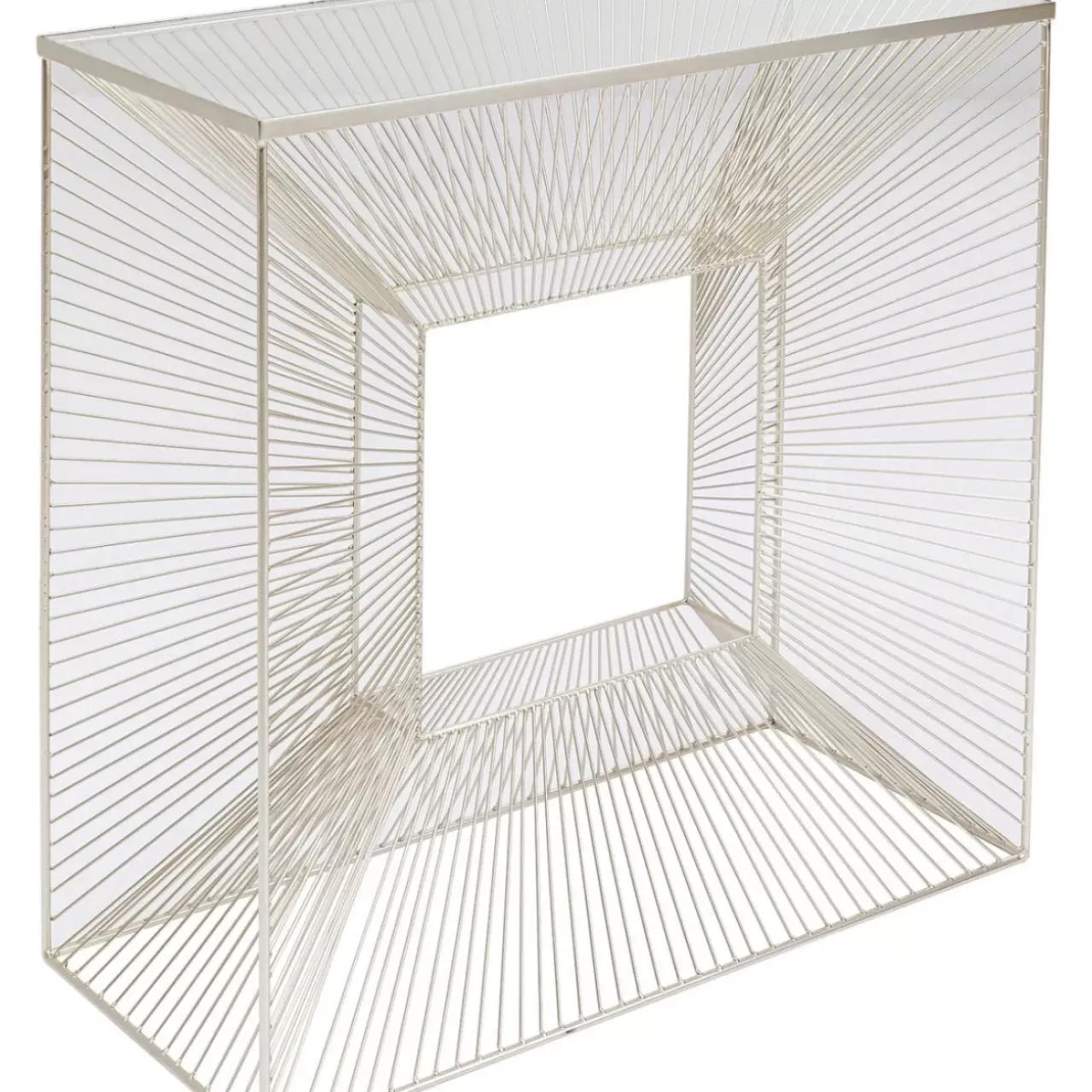 KARE Design Kommoden & Sideboards-Konsole Dimension Champagner 81X81Cm