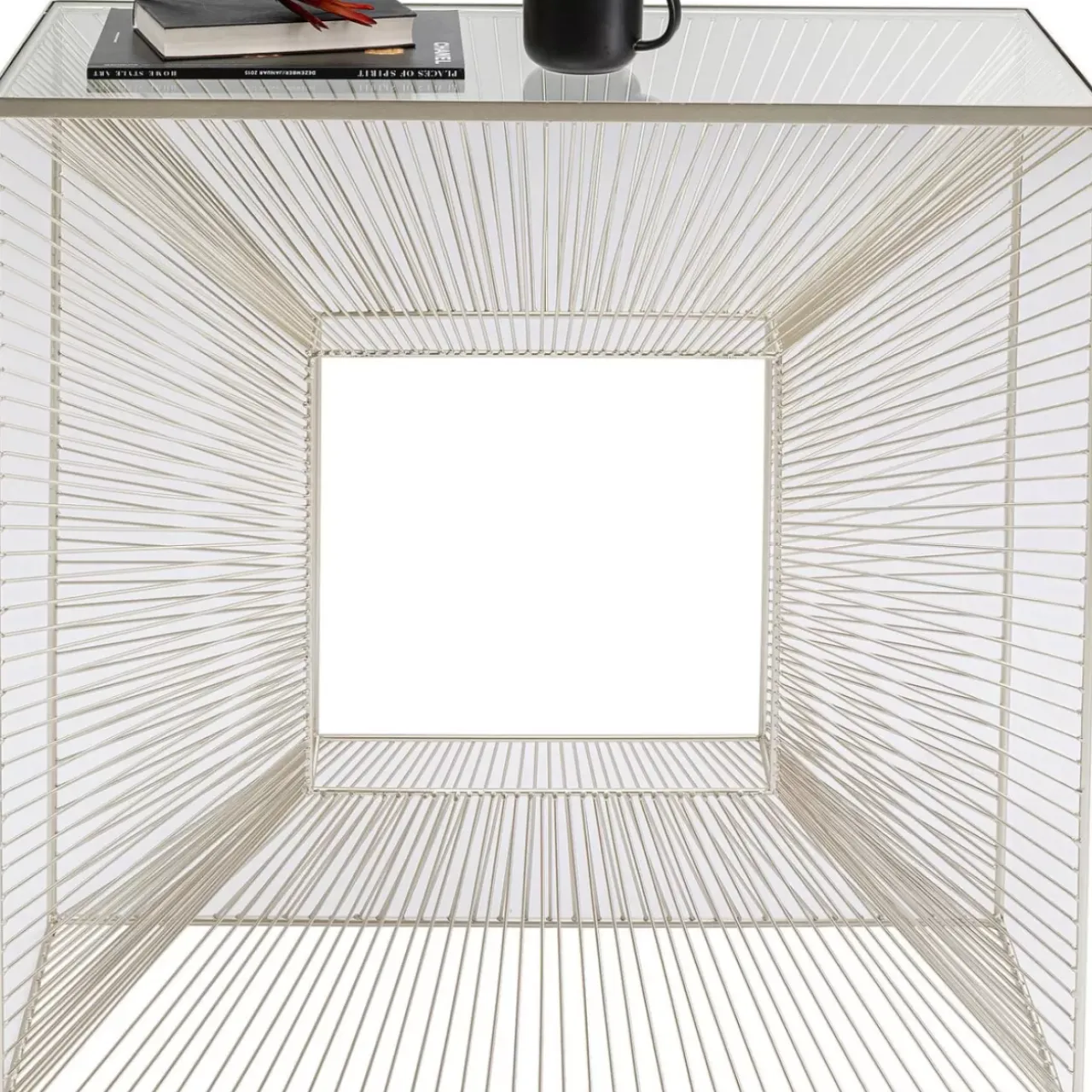 KARE Design Kommoden & Sideboards-Konsole Dimension Champagner 81X81Cm