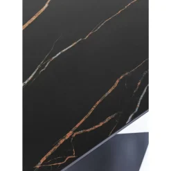 KARE Design Kommoden & Sideboards-Konsole Gloria Schwarz Keramik 140X81Cm